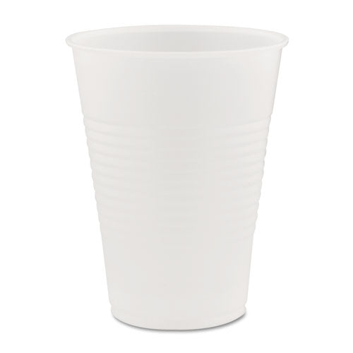 Dart Conex Galaxy Polystyrene Plastic Cold Cups, 9 oz, 100 Sleeve, 25 Sleeves-Carton Y9