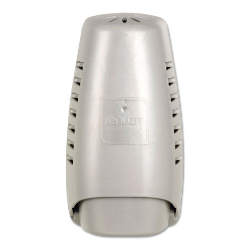 Renuzit Wall Mount Air Freshener Dispenser, 3.75" x 3.25" x 7.25", Silver, 6-Carton 04395CT
