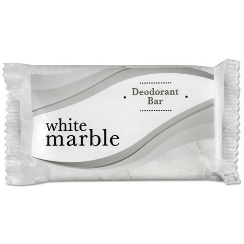 Dial Basics White Marble 1 1-2 Individually Wrapped Deodorant Soap Bar (500 Pack) 06011
