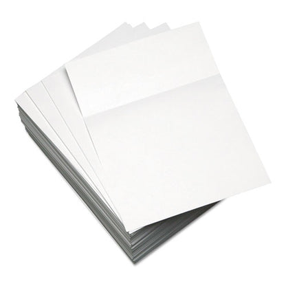 Lettermark Custom Cut-Sheet Copy Paper, 92 Bright, Micro-Perforated 3.5" from Bottom, 20lb, 8.5 x 11, White, 500-Ream 851035
