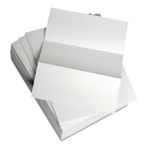 Lettermark Custom Cut-Sheet Copy Paper, 92 Bright, Micro-Perforated Every 3.66", 20lb, 8.5 x 11, White, 500-Ream 851332