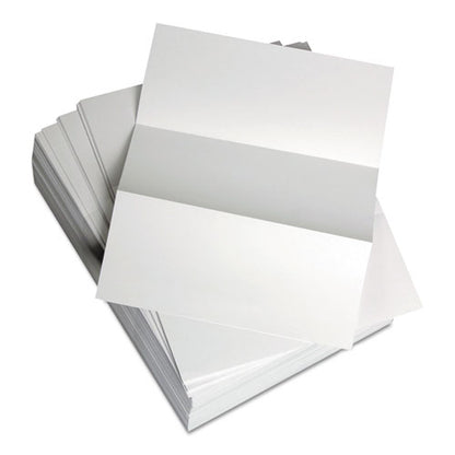 Lettermark Custom Cut-Sheet Copy Paper, 92 Bright, Micro-Perforated Every 3.66", 24lb, 8.5 x 11, White, 500-Ream 451332