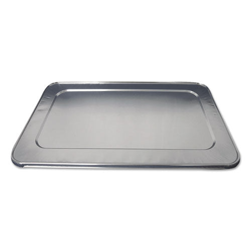 Durable Packaging Aluminum Steam Table Lids for Heavy-Duty Full Size Pan, 50-Carton 8900-50