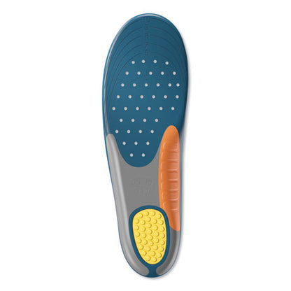Dr. Scholl's Pain Relief Extra Support Orthotic Insoles, Women Sizes 6 to 11, Gray-Blue-Orange-Yellow, Pair DSC59013