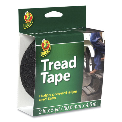 Duck Tread Tape, 2" x 5 yds, 3" Core, Black 1027475