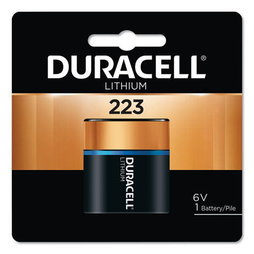 Duracell 223 Specialty High-Power Lithium Battery 6V DL223ABPK