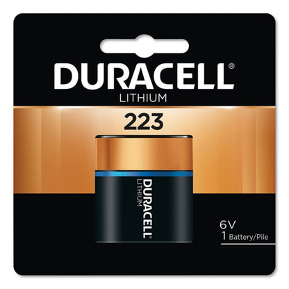 Duracell 223 Specialty High-Power Lithium Battery 6V DL223ABPK