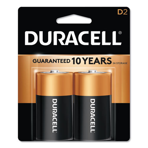 Duracell D CopperTop Alkaline Batteries (2 Count) MN1300B2Z