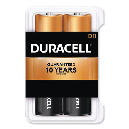 Duracell D CopperTop Alkaline Batteries (8 Count) MN13RT8Z