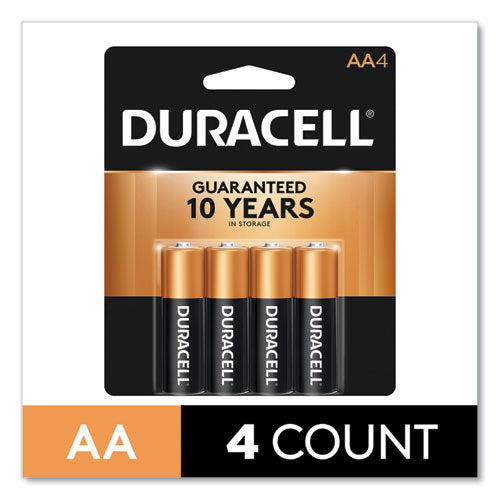 Duracell AA CopperTop Alkaline Batteries (4 Count) MN1500B4Z