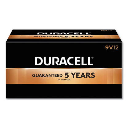 Duracell 9V CopperTop Alkaline Batteries (72 Count) MN1604CT