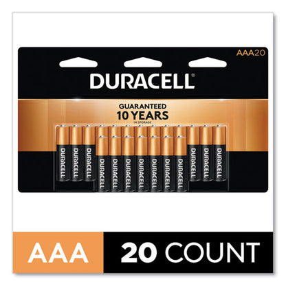 Duracell AAA CopperTop Alkaline Batteries (20 Count) MN2400B20Z