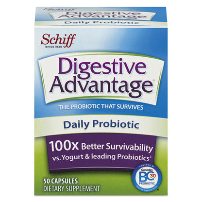 Digestive Advantage Daily Probiotic Capsule, 50 Count 20525-18167