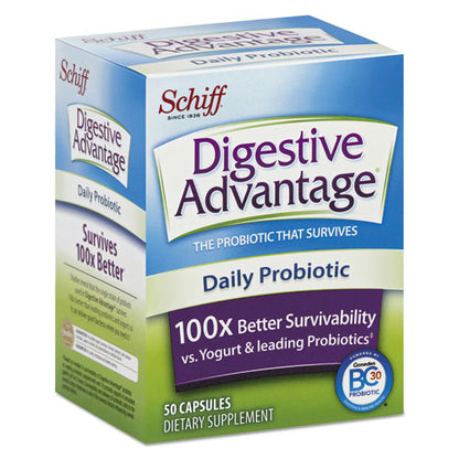 Digestive Advantage Daily Probiotic Capsule, 50 Count 20525-18167