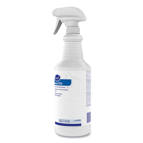 Diversey Glance Glass and Multi-Surface Cleaner, Original, 32 oz Spray Bottle, 12-Carton 04705.