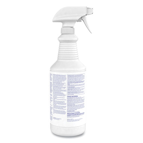 Diversey Virex TB Disinfectant Cleaner, Lemon Scent, Liquid, 32 oz Bottle, 12-Carton 04743.