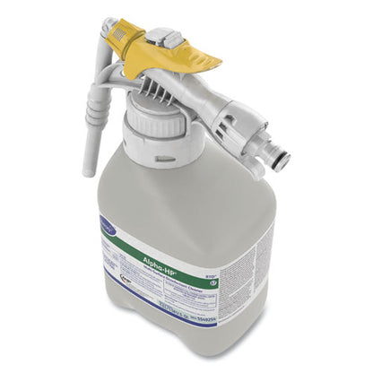 Diversey Alpha-HP Multi-Surface Disinfectant Cleaner, Citrus Scent, 1.5 L RTD Spray Bottle, 2-Carton 5549254