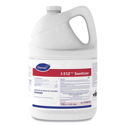 Diversey J-512TM-MC Sanitizer, 1 gal Bottle, 4-Carton 5756018