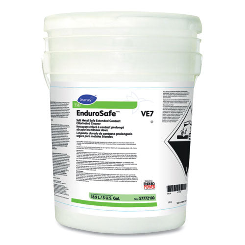 Diversey EnduroSafe Extended Contact Chlorinated Cleaner, 5 gal Pail 57772100