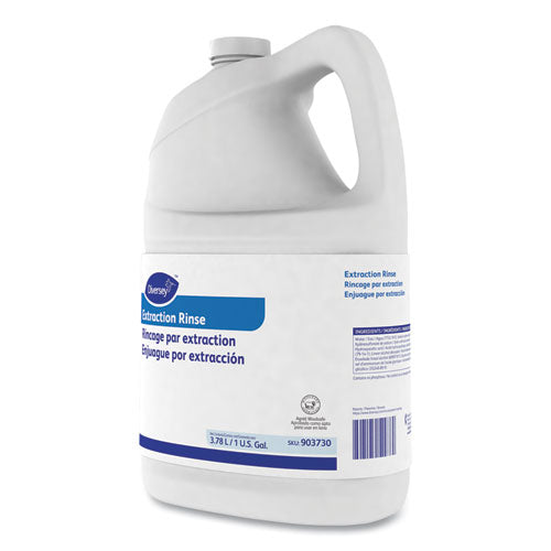 Diversey Carpet Extraction Rinse, Floral Scent, 1 gal Bottle, 4-Carton 903730