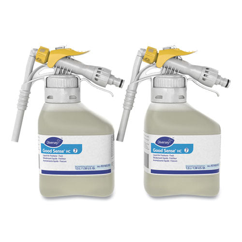 Diversey Good Sense Liquid Odor Counteractant, Fresh, 1.5 L RTD Bottle, 2-Carton 93165353