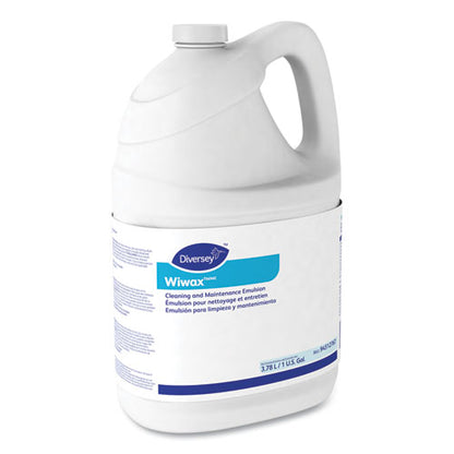 Diversey Wiwax Cleaning and Maintenance Solution, Liquid, 1 gal Bottle, 4-Carton 94512767