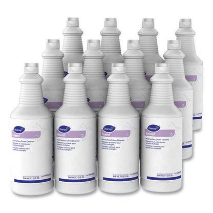 Diversey Emerel Multi-Surface Creme Cleanser, Fresh Scent, 32 oz Bottle, 12-Carton 94995295