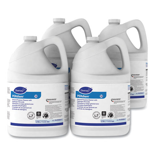Diversey PERdiem Concentrated General Purpose Cleaner - Hydrogen Peroxide, 1 gal, Bottle 94998841