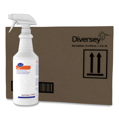 Diversey Foaming Acid Restroom Cleaner, Fresh Scent, 32 oz Spray Bottle, 12-Carton 95325322