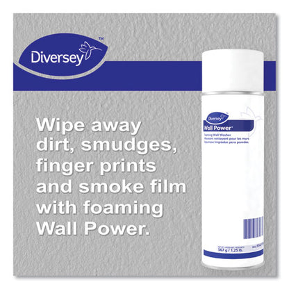 Diversey Wall Power Foaming Wall Washer, 20 oz Can, 12-Carton 95401786
