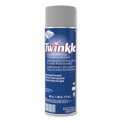 Twinkle Stainless Steel Cleaner and Polish, 17 oz Aerosol Spray 991224