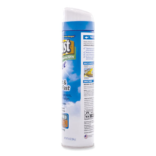 Diversey Endust Free Hypo-Allergenic Dusting and Cleaning Spray, 10 oz Aerosol Spray, 6-Carton CB507501