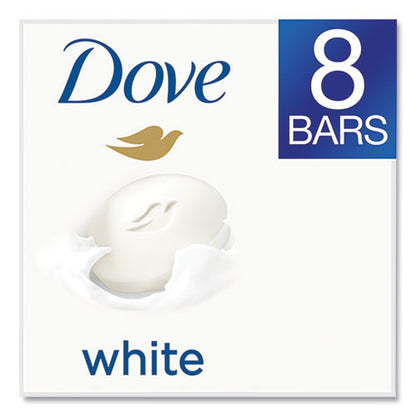 Dove White Beauty Bar, Light Scent, 3.75 oz, 72-Carton CB610795