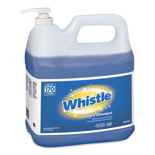 Diversey Whistle Laundry Detergent (HE), Floral, 2 gal Bottle, 2-Carton CBD95769100