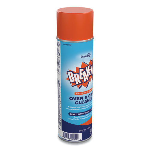 Break-Up Oven And Grill Cleaner, Ready to Use, 19 oz Aerosol Spray 6-Carton CBD991206