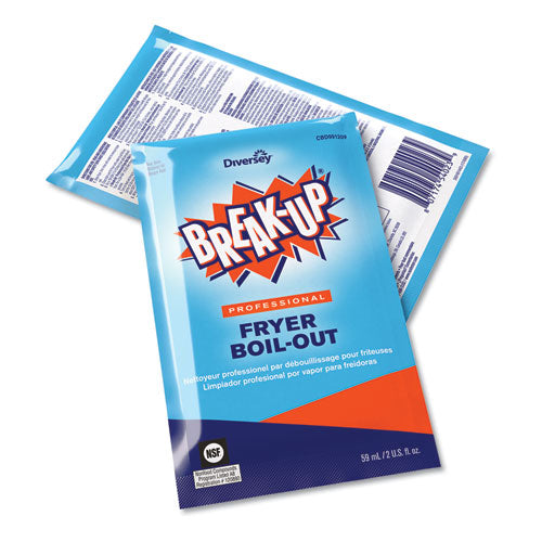 Break-Up Fryer Boil-Out, Ready to Use, 2 oz Packet, 36-Carton CBD991209