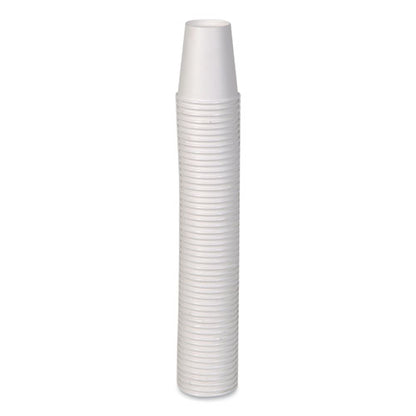 Dixie Paper Hot Cups, 10 oz, White, 50-Sleeve, 20 Sleeves-Carton 2340W