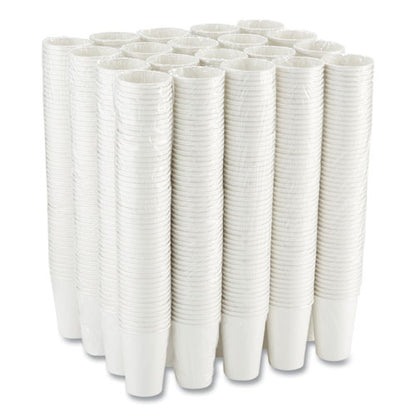 Dixie Paper Hot Cups, 16 oz, White, 50-Sleeve, 20 Sleeves-Carton 2346W