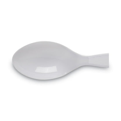 Dixie Plastic Cutlery, Heavy Mediumweight Teaspoons, White, 1,000-Carton TM217