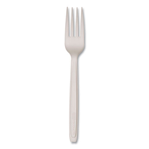 Eco-Products Cutlery for Cutlerease Dispensing System, Fork, 6", White, 960-Carton EP-CE6FKWHT