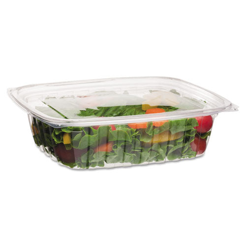 Eco-Products Renewable and Compostable Rectangular Deli Containers, 48 oz, 8 x 6 x 2, Clear, 50-Pack, 4 Packs-Carton EP-RC48
