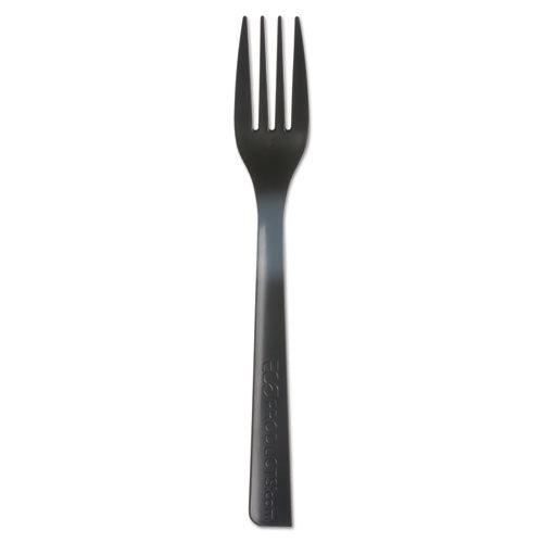 Eco-Products 100% Recycled Content Fork - 6", 50-Pack, 20 Pack-Carton EP-S112