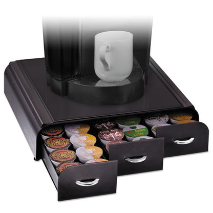 Mind Reader Anchor 36 Capacity Coffee Pod Drawer, 13 23-50 x 12 87-100 x 2 18-25 TRY3PC-BLK