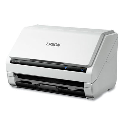 Epson DS-575W II Wireless Color Duplex Document Scanner, 600 dpi Optical Resolution, 50-Sheet Duplex Auto Document Feeder B11B263202