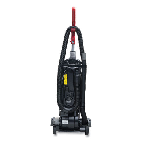 Sanitaire FORCE QuietClean Upright Vacuum SC5845B, 15" Cleaning Path, Black SC5845D