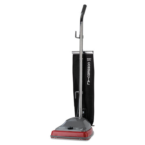 Sanitaire TRADITION Upright Vacuum SC679J, 12" Cleaning Path, Gray-Red-Black SC679K
