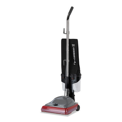 Sanitaire TRADITION Upright Vacuum SC689A, 12" Cleaning Path, Gray-Red-Black SC689B