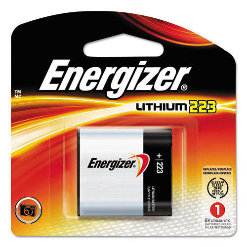Energizer 223 Lithium Photo Battery 6V EL223APBP
