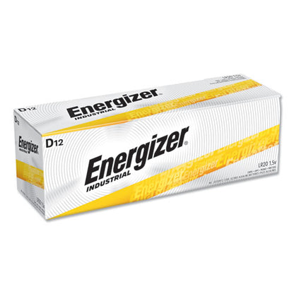 Energizer D Industrial Alkaline Batteries 1.5V (12 Count) EN95