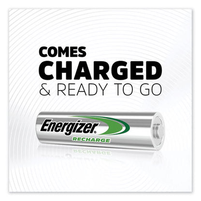 Energizer AA NiMH Rechargeable Batteries 1.2V (4 Count) NH15BP4
